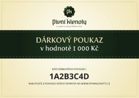Dárkový poukaz 