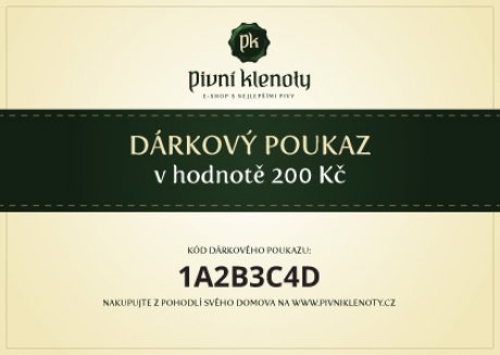 Dárkový poukaz